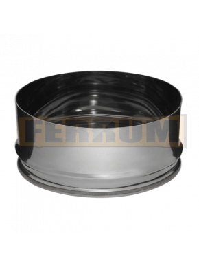 Заглушка Феррум П внутренняя нержавеющая (AISI 430/0,5 мм) D197 